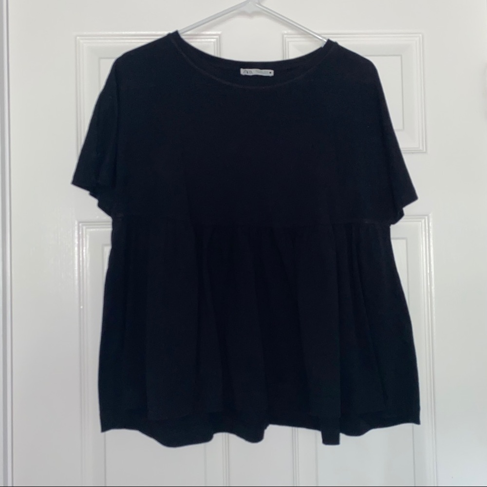 Zara Peplum Top